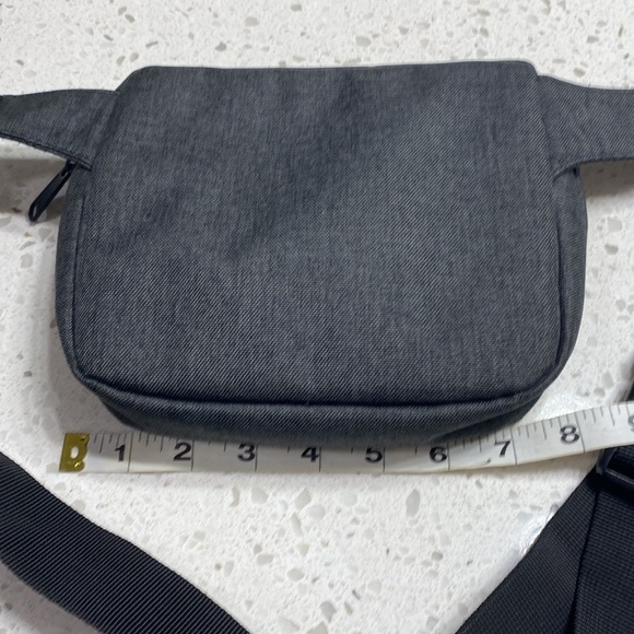 Herschel Supply Fifteen Waist Pack 2.0L Black Crosshatch Grey one size compact - Picture 7 of 8